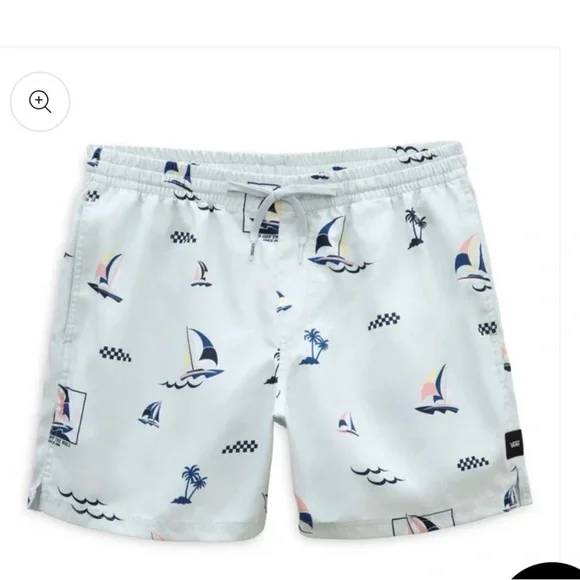 Vans boys large mixed volley 11 swimsuit - Picture 1 of 3
